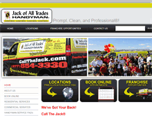 Tablet Screenshot of callthejack.com